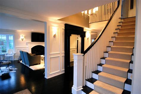 Contemporary Foyer Stairs And Entryway Hgtv