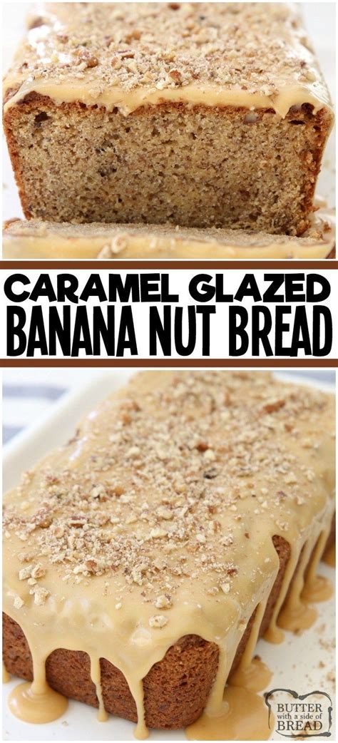 Bake bananas into sweet loaves of goodness, with nuts, chocolate, or plain and delicious. Caramel Banana Nut Bread made with ripe bananas and spiced ...