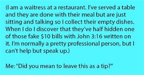Customer Comes To Waitress Defense After She Was Insulted
