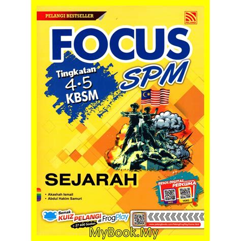 Bosan membaca buku di rumah? MyB Buku Rujukan 2019 : Focus SPM Tingkatan 4&5 - Sejarah ...