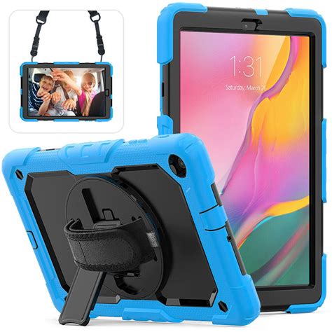 For Samsung Galaxy Tab A 101 Sm T510 Heavy Duty Tablet Case With