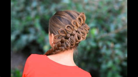 Maybe you would like to learn more about one of these? How to Create a Diagonal Bow Braid - YouTube
