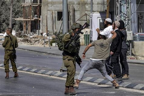 Border Cop Injured By Rioting Settlers In Central West Bank One