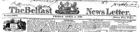 History Of Nineteenth Century Newspapers Nineteenth Century Newspaper
