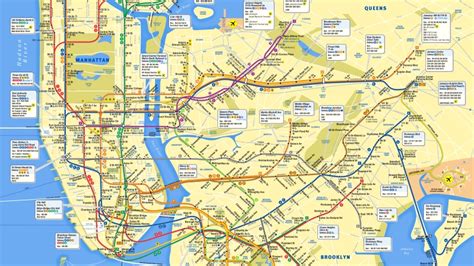 Mta Subway Map Gets A Makeover Its All About Manhattan Nbc New York