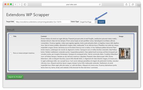 Wordpress And Woocommerce Scraper Plugin Extendons