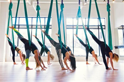 yoga workshop classes chicago aerial yoga dabble