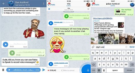 I can read and reply to a message while using my computer. Telegram Update Brings Improved Voice Messages, Secret ...