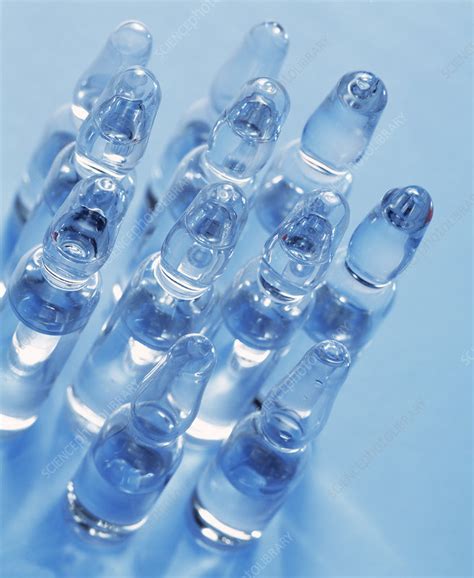 Drug Ampoules Stock Image M6251158 Science Photo Library