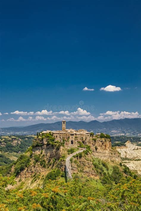 The Village Of Civita Di Bagnoregio Viterbo Lazio Italy Stock Image