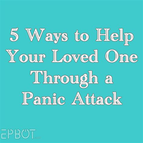 How To Help Someone With A Panic Attack Examples And Forms