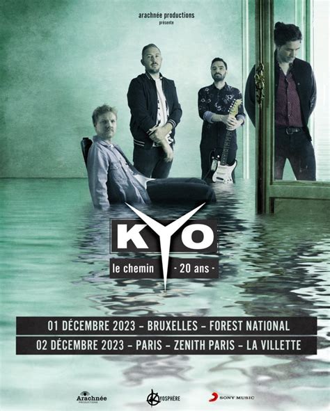 Kyo Deux Concerts En Décembre 2023 Pour Les Vingt Ans De Le Chemin
