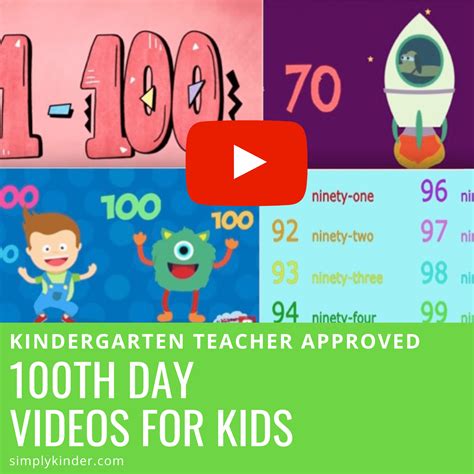 100th day videos simply kinder