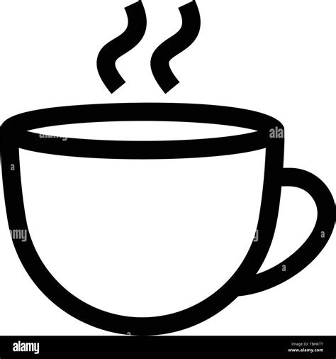 Coffee Mug Icon Cup Sign Vector Stock Vector Image And Art Alamy