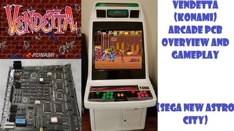 Vendetta Konami Arcade Pcb Unboxing Overview And Gameplay Youtube