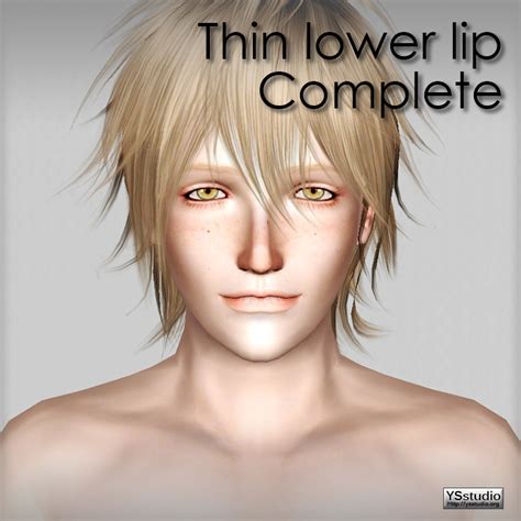My Sims 3 Blog Lower Lip Sliders By Ysstudio
