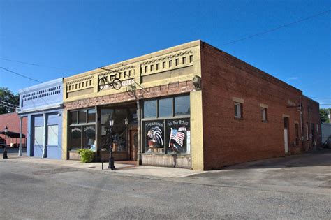Historic Storefronts Bowman Vanishing Georgia Photographs By Brian