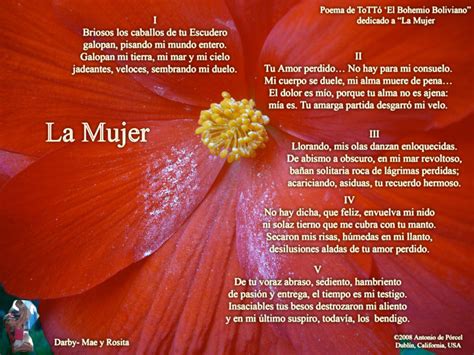 "La Mujer" Poema de ToTTó dedicado a la Madre y a la Mujer (De la Mente