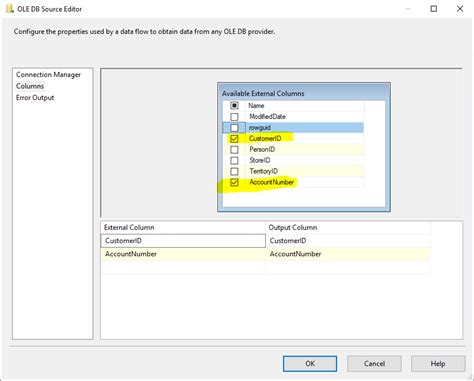 SSIS OLE DB Source SQL Command Vs Table Or View