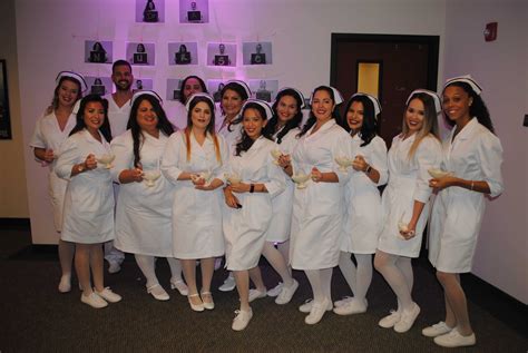 Miami Nursing Students Attending Pinning Ceremony Keiser University