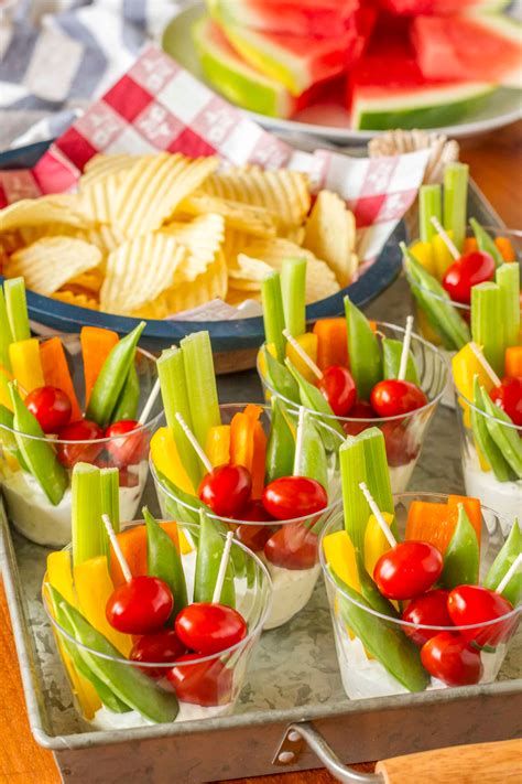 Easy Veggie Cups Individual Appetizers In Cups Unsophisticook