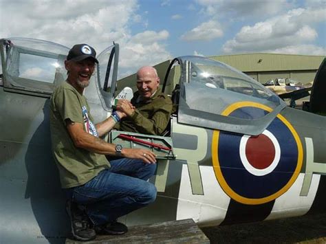 Rafstories Spitfire Pilot Flies Again