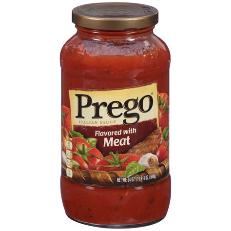 The discount will automatically be deducted from your bill if the purchase requirement has been met. Prego Flavored with Meat Italian Sauce - Food & Grocery ...