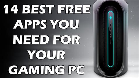 Best Free Apps You Absolutely Need For Your Gaming Pc Youtube