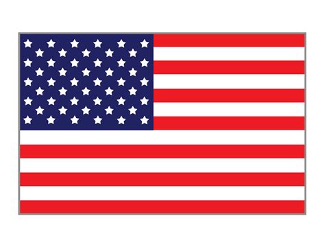 Free Printable American Flag Template Printable Templates