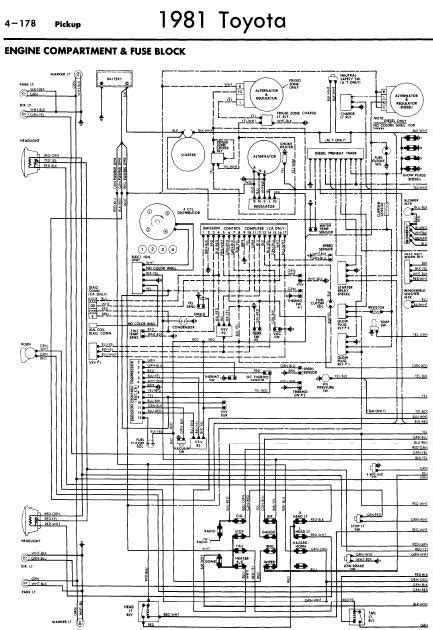 Repair Manuals Toyota Pickup 1981 Wiring Diagrams