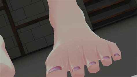 Mmd First Foot Fetish Animation P Fps Youtube