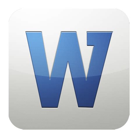 Ms Word Icon