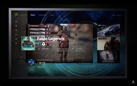 E3 2015 New Xbox One Interface Looks Way Different Gamespot