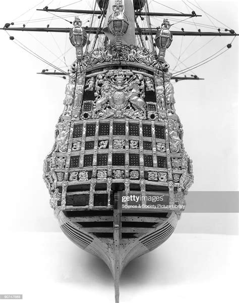 Hms Prince 1670 This Contemporary Dockyard Model Of A First Rate