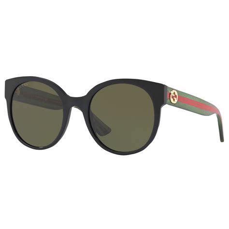 Gucci Gg0035s Womens Oval Sunglasses Tortoise Multigrey Gradient