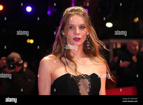 Berlin Germany 20th Feb 2023 Actress Lilith Stangenberg Arrives At The Premiere Of The Film