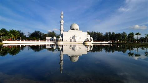 Mosque Tengku Tengah Zaharah Or Stock Footage Video 100 Royalty Free
