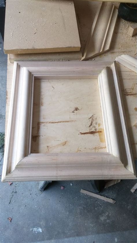You have to account for all eight cuts to properly measure the length of your picture frame moulding. crown molding picture frames by RichardsWoodworking7 on ...