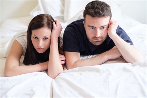 Worried And Bored Lovers Couple After A Fight Lying In Bed Fitness And Wellness News