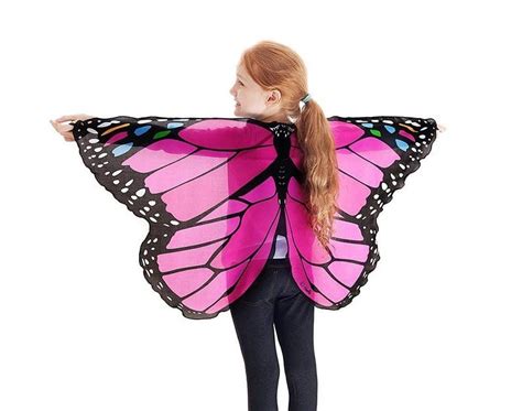 Discount This Month Vogueon Boys Girls Butterfly Wings Cape Kids Fairy