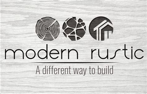 Modern Rustic Logo Galleries Modern Rustic