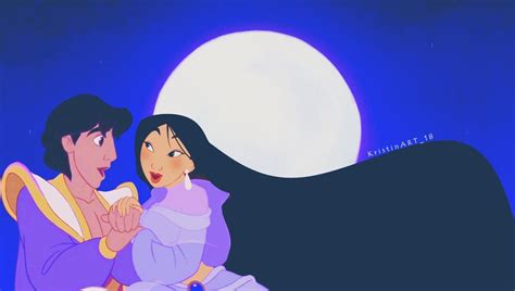 Mulan As Jasmine In Aladdin Disney Edit Disney Fun Disney Disney