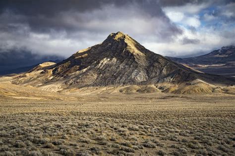 Nevada Desert Mountain Stock Photo Image Of Arid Elevation 7895628