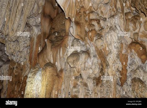 Stalagmite Inside The Cave As A Natural Thing Beautifully Crafted