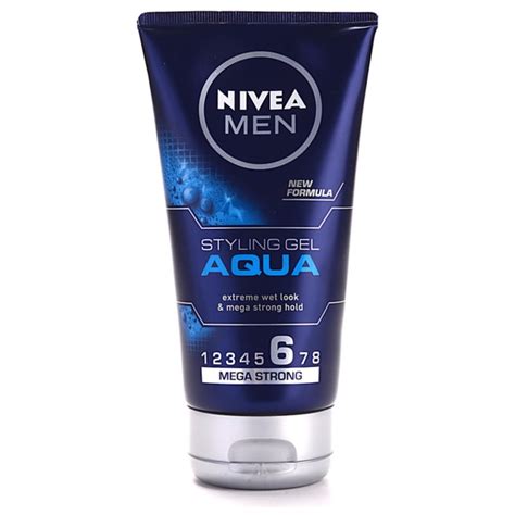 Nivea Men Aqua Hair Styling Wet Effect Gel Extra Strong Hold Notino