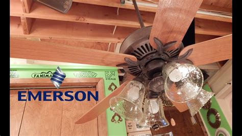 Enjoy free and fast shipping on most stuff, even big stuff! Emerson Premium Ceiling Fan (1 of 2) - YouTube