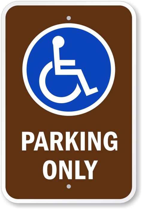 Parking Only Sign Clipart Free Image Download
