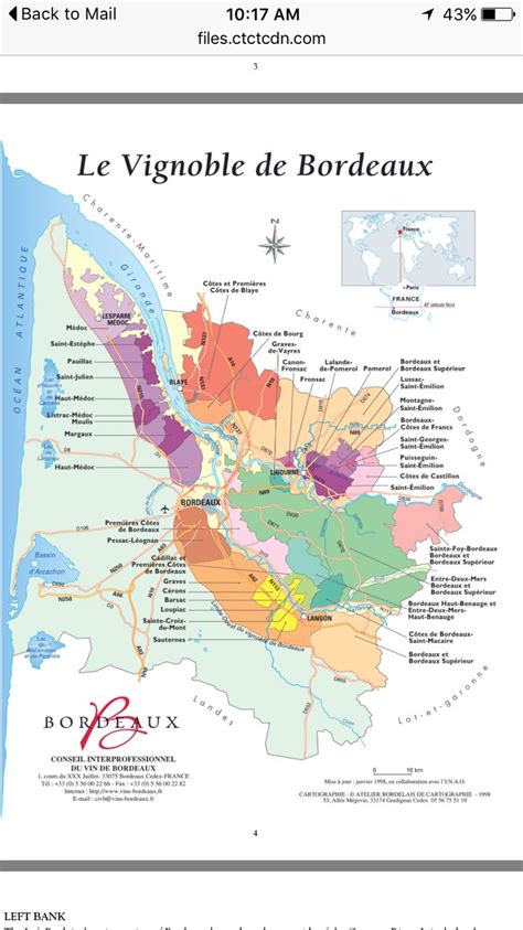 Pin By Tom B On Vintage Information Wine Map Bordeaux Wine Map