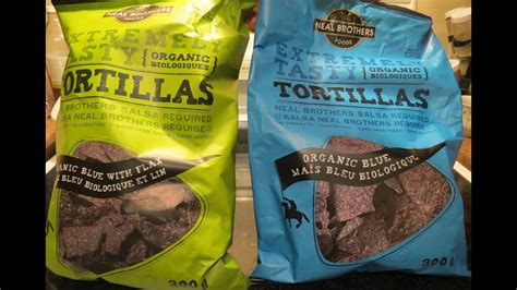 neal brothers organic blue tortilla chips vs organic blue tortilla with