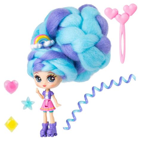 Candylocks 3 Basic Doll With Accessories Purple Cyan Le3ab Store